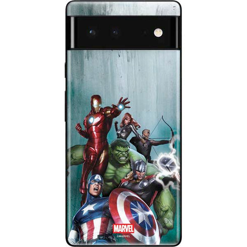 Marvel Avengers Assemble Google Pixel 6 Skin
